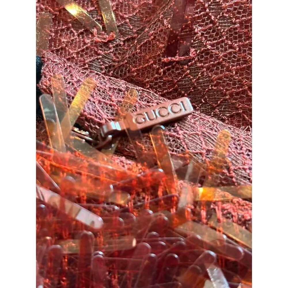 Gucci 2010 sequin lace dress Runway size US 2 - Picture 11 of 14